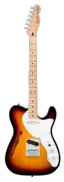 Squier by Fender Affinity Series Telecaster Thinline - 3 Color Sunburst
