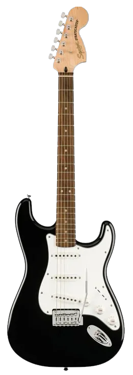 Squier by Fender Affinity Stratocaster Pack + Mustang Micro - Black