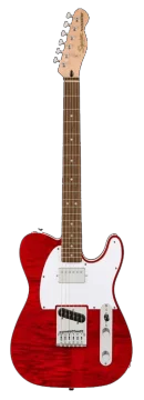 Squier by Fender Affinity Series Telecaster - Crimson Red Transparent