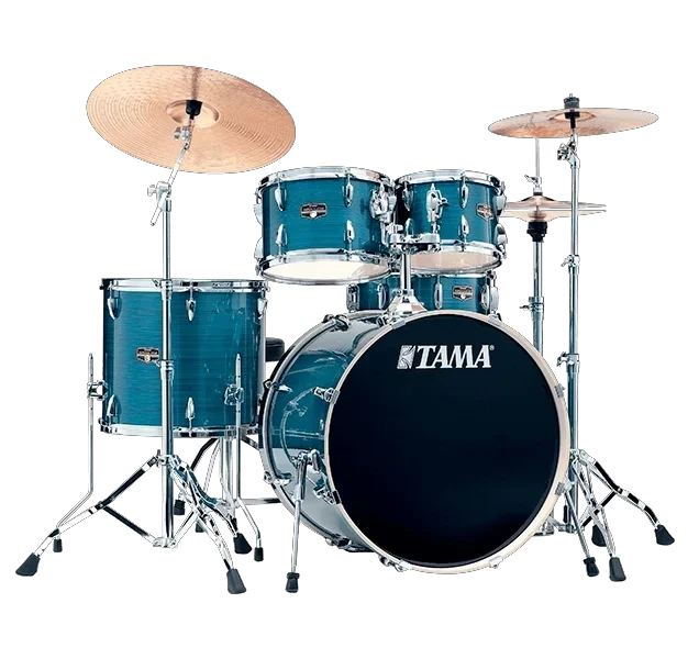 Tama Imperialstar 5 Piece Drum Set - Hairline Blue