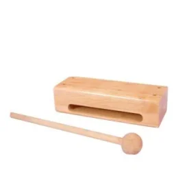 Maxtone T-23A 7" Wood Block With Mallet