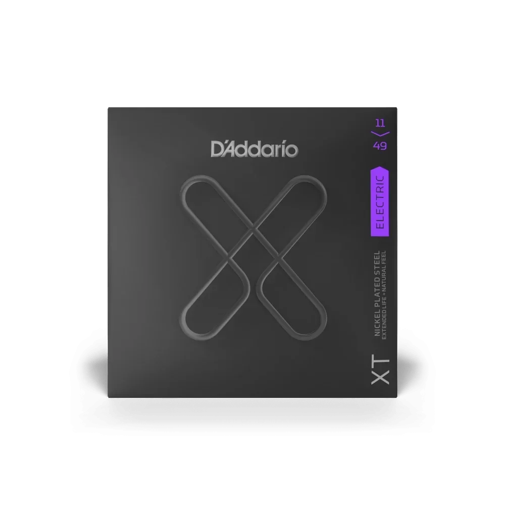 D'Addario Medium Coated Electric Guitar Strings XT