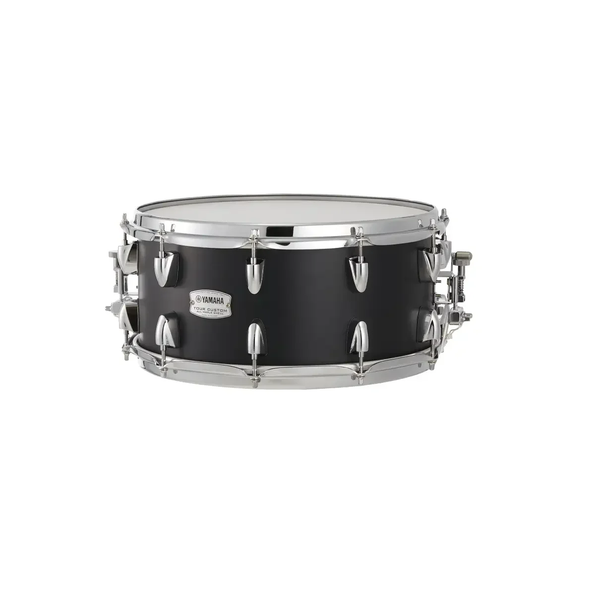 Yamaha Tour Custom Snare Drum 14”x6.5” - Licorice Satin