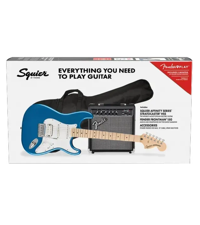 Squier by Fender Affinity Stratocaster HSS Pack