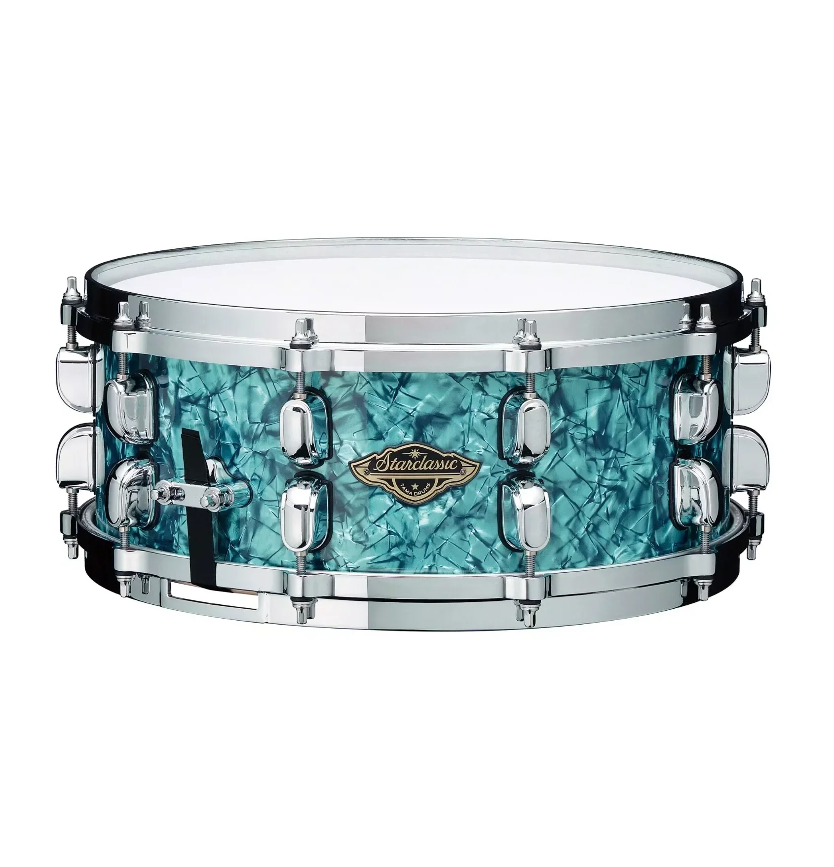 Tama Starclassic Walnut/Birch 14''x5.5'' in Turquoise Pearl