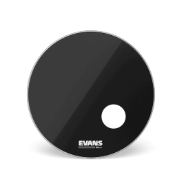 Evans EQ3 Reso Smooth Black Bass Drumhead