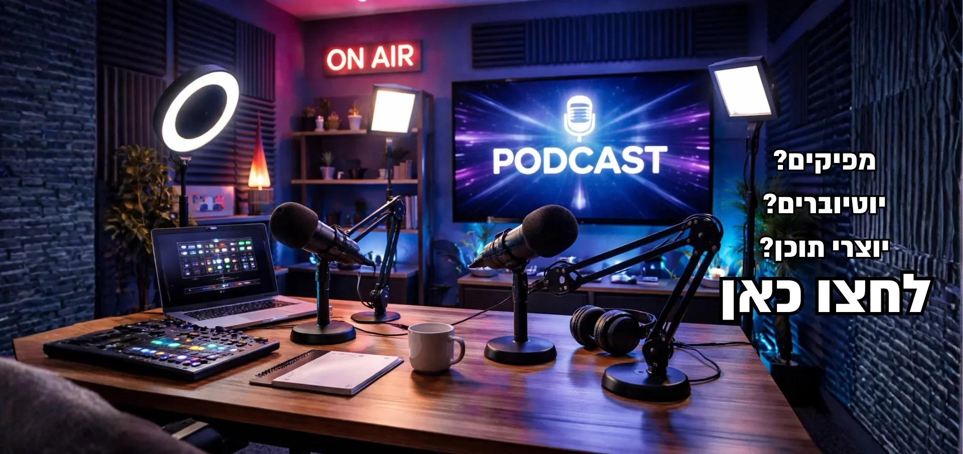 kzpro פודקאסט וסטרימינג