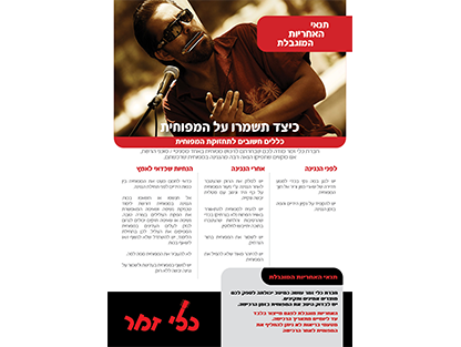 תנאי אחריות מוגבלת למפוחית