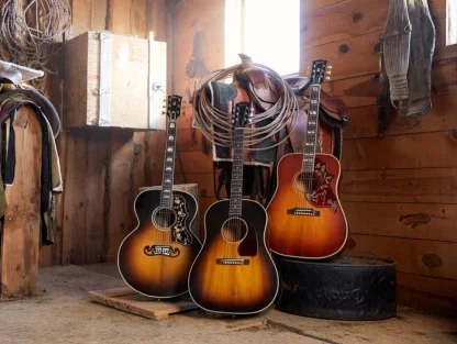 הגיטרות האקוסטיות מבית Gibson - סקירה מקיפה